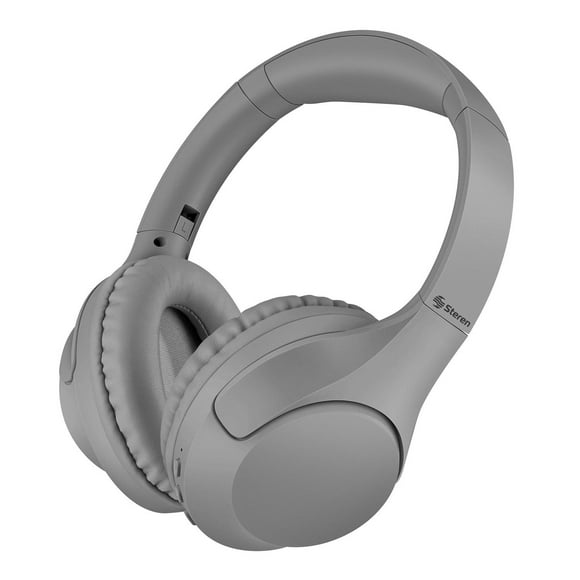 Audífonos Bluetooth Steren multipunto Extra Bass color blanco