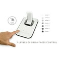 thumbnail image 6 of Turcom Dimmable Eye-caring LED Desk Lamp for Chargers with adjustable light intensity and Color, 6 of 8