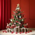 thumbnail image 2 of 20pcs 2.4 In Sparkling Red And Green Christmas Balls For Christmas Tree Decorations And Holiday Parties, 2 of 6