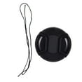 thumbnail image 2 of Black 62mm Center Pinch Design Front Lens Cap Cover, 2 of 8