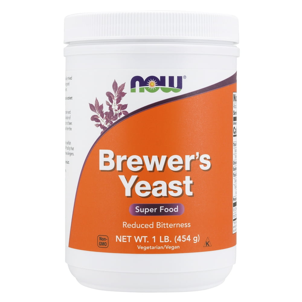 NOW Supplements, Brewer's Yeast Powder with naturally occurring Protein