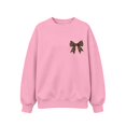 thumbnail image 2 of MKOSPLRT Kids Crew Neck Sweatshirts Funny Bow Graphic Sweat Shirts Long Sleeve Workout Pullover Girls Casual Fall Clothes 1-13 Years, 2 of 7