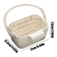 thumbnail image 4 of Sink Strainer Basket, Upgrade Foldable Hanging Sink Drain Basket | No-drill removable sink filter basket for food scraps, produce rinsing, leftover draining and daily cleanup 6.69×4.92×2.95" Green, 4 of 9