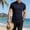 Navy, variant on ASDFVBKG Men's Golf Polo Shirts Quick Dry Performance Moisture Wicking Casual Print Golf Shirts for Men Breathable Navy 2XL