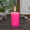 thumbnail image 3 of 2 x 3 Hot Pink Pillar Candle, 3 of 5