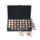 thumbnail image 1 of Paleta de sombras de ojos HUOGUO, 40 colores, tono tierra nacarado, 1 of 5