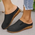 thumbnail image 3 of Iyufng Women's Closed-toe Wedge Sandals Summer Casual Outdoor Beach Shoes, 3 of 8