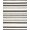Black And Cream, Pattern 7, variant on ODIKA 8'x10' Washable Area Rug Non-Shedding, Easy Care, Striped Modern Farmhouse With Bold Pinstripe And Banded Border for King Size Bedroom Under Bed, Master Suite