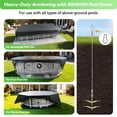 thumbnail image 3 of Kit de anclajes al suelo SIHAIAN para cubierta de piscina y sombra, 3 of 9