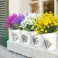 thumbnail image 5 of Morttic 6 Bundles Artificial Daffodil Outdoors Flowers (Mixed color), 5 of 7