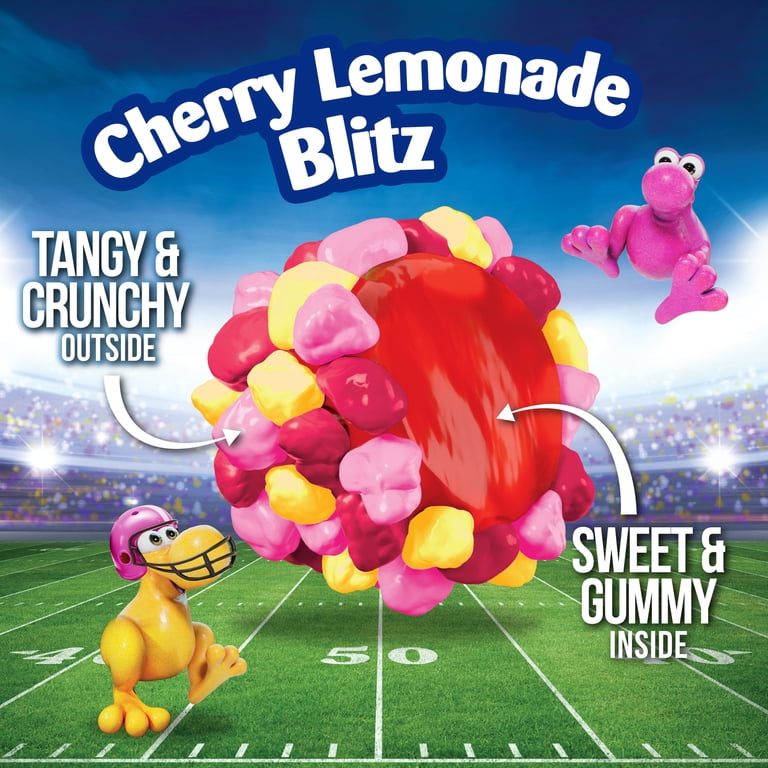 NERDS Gummy Clusters Candy, Cherry Lemonade, Crunchy and Gummy, 8