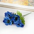 thumbnail image 5 of 13-inch Artificial Silk Blue 5 Heads Anemone Flower Pick, for Indoor Use, by Mainstays, 5 of 8
