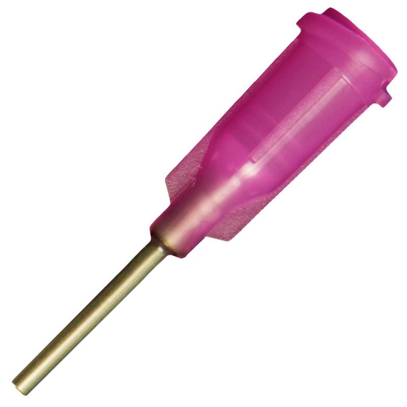 CML Supply 16ga x 0.5" Purple Blunt Tip Dispensing Fill Needles 50pcs