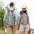 thumbnail image 4 of Fotbe Cactuses Mochila de Lona con Estampado, Mochila Duradera, Mochila Versátil de Alta Calidad, Mochila Compacta Vintage-Medium, 4 of 5