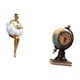 thumbnail image 5 of Figura artística, estatua, escultura abstracta, figura de globo terráqueo, reloj de mesa, coleccionable de resina, ideal para decoración del hogar y l, 5 of 8