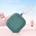 thumbnail image 5 of Yibooy Silicone Case Protector Cute Case Cover for AirPods 4 Gen (2024)(Dark Green), 5 of 7