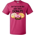 thumbnail image 3 of Inktastic Just Skip to the Part Where There's Donuts T-Shirt, 3 of 5