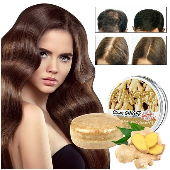 Barre de Shampoing Repousse des Cheveux Anti-Chute Cheveux Shampoing Naturel Biologique Savon pour la Pousse des Cheveux Convient aux Types de Cheveux pour Hommes Femmes