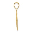 thumbnail image 3 of 14K Gold Passport Charm Pendant Jewelry 26 x 17 mm, 3 of 3