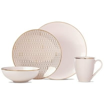Lenox Trianna 4-Piece Blush Pink Porcelain Place Setting (Service for 1)