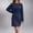 Navy Dresses for Women, variant on SMihono Fashion Women's Long Sleeve Boat Neck Mini Dress 2025 Spring Dress Slim Fit Party Club Bodycon Dresses Mid Calf Dress Formal Dresses Gray 6