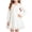White, variant on SERTG Girls Dot Eyelet Openwork Scalloped Placket Strawberry Applique One Button Bolero Cardigan Crew Neck Soft Cotton Thin Breathable Kids Dress Cover Up Spring Summer Layering Tops