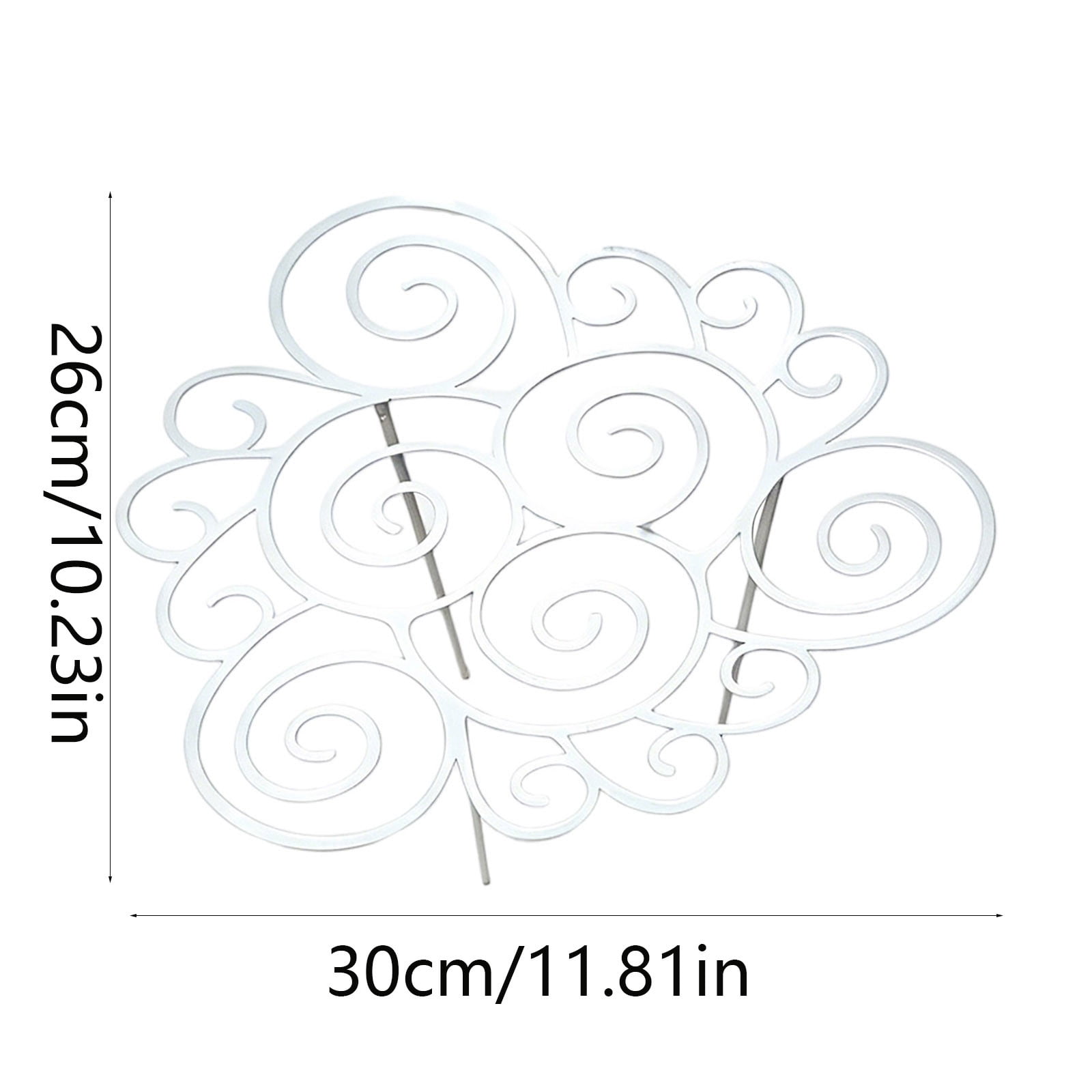 Peony Support Ring Garden Plant Stake Heavy Duty Metal Flower Support Cage For Outdoor Garden Spring 4Pcs