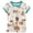 style-10 Green, variant on JUMEYU Kids Pjs Boys Shorts Little Boy Short Pajamas Sets for Toddler Sleepwear Summer 2 Piece kids Pjs 3 6 Months (Brown,3-6 Months)