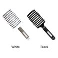 thumbnail image 2 of Bristles Detangle Comb Dry Curly Massage Arc Shape Styling Tool Flex Hair Brush, 2 of 4