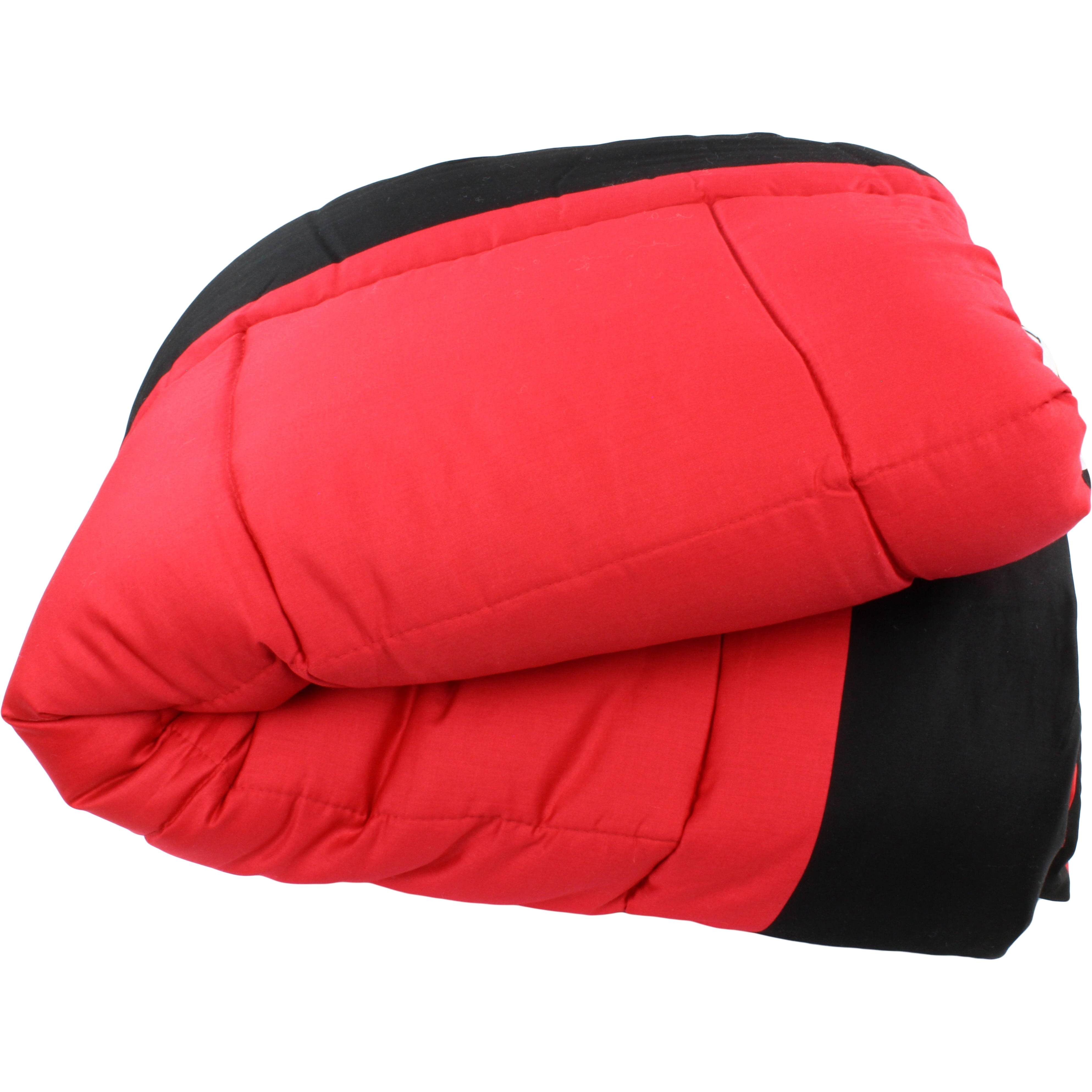 Texas Tech Red Raiders 3 Pc Reversible Cotton Comforter Set, 1 Comforter, 2 Shams, Full