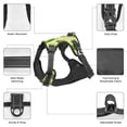thumbnail image 2 of Kdxio Fresh Corn Print No Pull Dog Harness Adjustable Reflective Oxford Easy Control Medium Large Dog Harness for Training and Everyday-Medium, 2 of 5