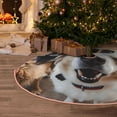 thumbnail image 5 of Bingfone Christmas Tree Skirt Mat Christmas Decoration Interior 30" -Realistic Cute Puppy, 5 of 6