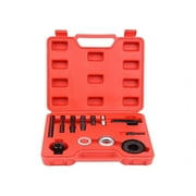 Pulley Puller Installation And Removal Tool, Power Steering Wheel Pulley Remover Drive Wheel Working Direction Steering Power Pump Removal Tool (12 Pi
