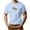 Light Blue, variant on Shirts for Men Cotton,Mens Funny 3D Printed Cartoon Bear T-Shirt Cute Graphic Tee Shirts Short Sleeve Crew Neck Casual Tops