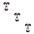thumbnail image 1 of Transemion Stainless Steel Classic Pattern Candle Holders With Vivid Images For Halloween Decor Spooky I 3Set, 1 of 6