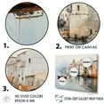 thumbnail image 3 of Designart "Minimalistic Outlook Of The Port II" Port Landscape Canvas Art Print, 3 of 7