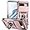 Rose Gold w/ Slide Camera 2nd gen. Military Grade, variant on for Google Pixel 8 Case with Slide Camera Cover HD Screen Protector [ Grade 16ft. Drop Tested]  Ring Holder Kickstand Protective Phone Case for Google Pixel 8 (6.2 inch), Dark Green