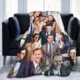 thumbnail image 2 of Tom Hiddleston Blanket Soft and Warm Lightweight Fluffy Throws Blankets Rug Carpet Gift for Beach Yoga Bedroom Living Room Decoration Sofa Camping Trip Dorm Decor All Season, 2 of 6