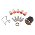 thumbnail image 1 of Juego de boquillas de electrodos Nikou 13 piezas Kit de accesorios para soplete de corte, 1 of 9