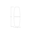 thumbnail image 2 of 12 Ft Arc Boat Modular Conference Table Square Metal Bases w/Electric, 2 of 7