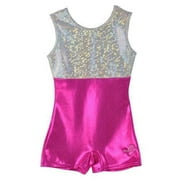 O3GL006 Girl's Girls Gymnastics Biketard - Pink