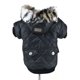 thumbnail image 5 of unbranded Ropa Para Perros Abrigo Negro Con Capucha Protección Frío Con Moderno, 5 of 5