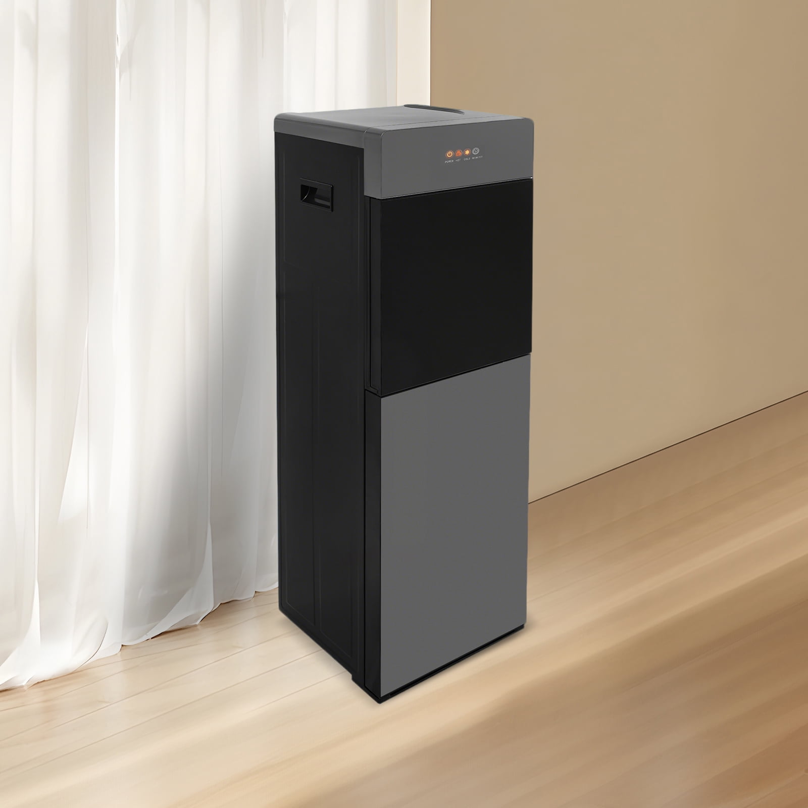 Bottom-Loading Water Dispenser, 5-Gallon Capacity with 500W Heating & 75W Cooling, 3-Temperature Options, Ideal for Offices and Large Families