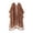 (Autumn Leaf), variant on -Bohemian Burnt Plush Velvet Kimono Women's long Tassel Beach Cover-up Holiday Casual Cardigan Shawl (Burgundy)
