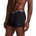 thumbnail image 3 of Men's Nike KE1166 Dri FIT Cotton Stretch Trunk - 3 Pack (Black L), 3 of 4