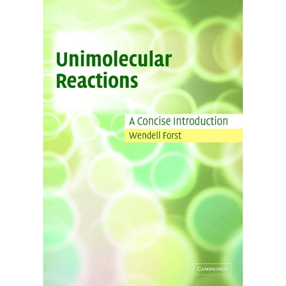 Unimolecular Reactions, (Hardcover)