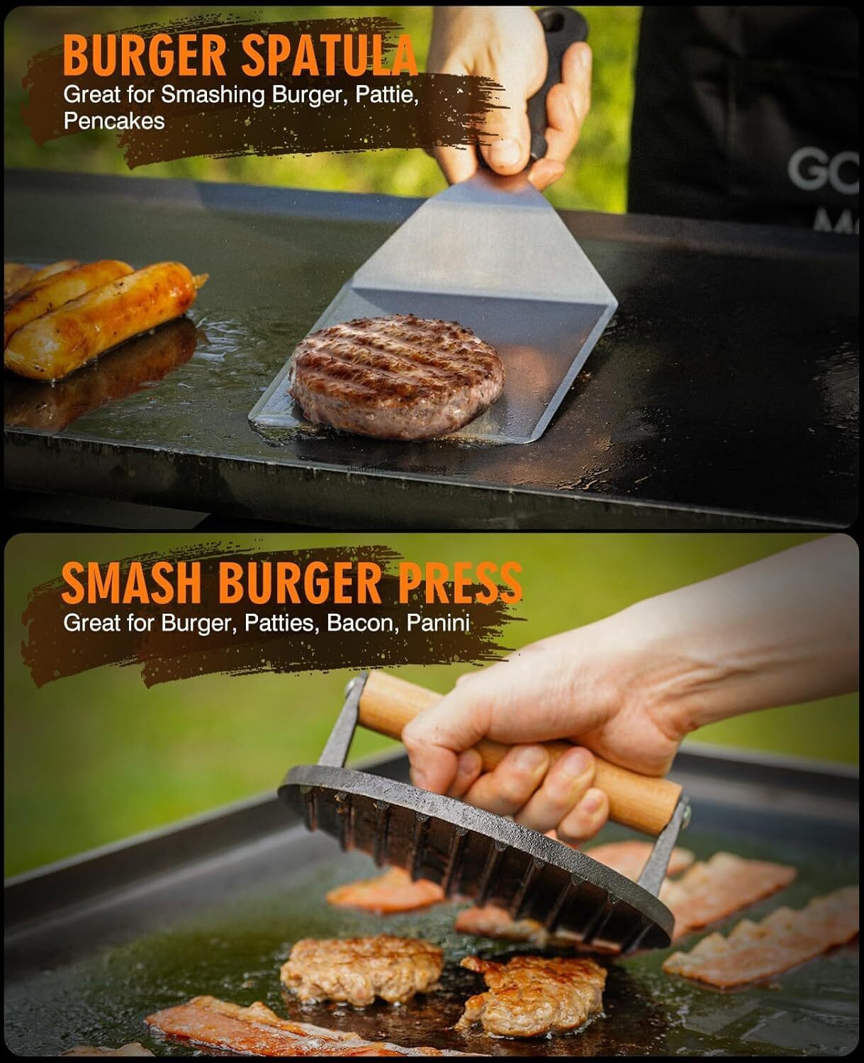 15-Piece Flat Top Griddle Accessory Kit with Spatulas & Tools photo 6