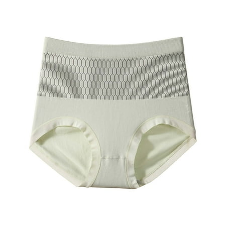 Womens Underwear Packs High Cut V-Waist Lace Underwear High Waisted No Show Panties Underpants Comfort Waist with Lace Cotton Bikini Brief Underwear Seamless Thong Plus Size Stretch No Show Bikini