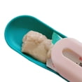 thumbnail image 3 of Exprimidor de tiras para gatos, alimentador de alimentos líquidos para perros y mascotas, suministro para comer (azul + rosa), 3 of 7