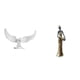 thumbnail image 1 of Escultura De Resina De Dama Angelical Con Influencia Tribal Africana, Elegante Adorno Decorativo Para El Hogar, La Oficina, La Estantería Y El Pasillo., 1 of 8